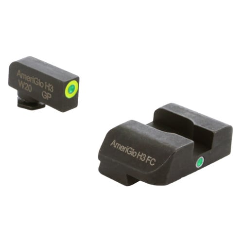 AMERIGLO Pro I-Dot Sight 2 Dot for Glock 17,19,22,23, Green for sale at KYGUNCO.