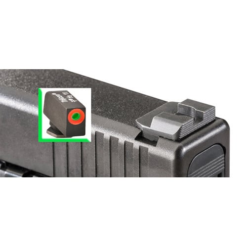 AMERIGLO Protector Sight Set for Glock Black Green Tritium for sale at KYGUNCO.