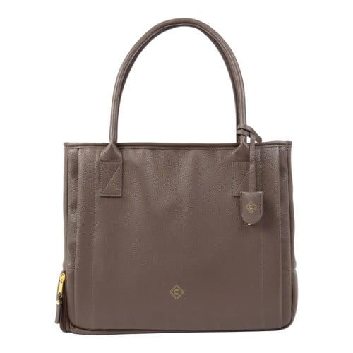 ALLEN Girls Wit Guns Concealed Casual Cosmit Tote, Lockable | Espresso for sale at KYGUNCO.