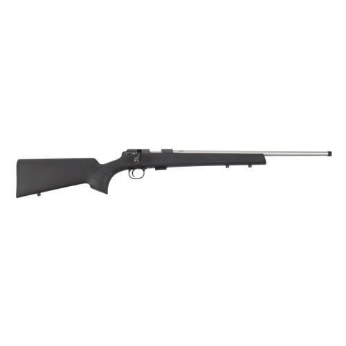 CZ-USA 457 American SR 22LR 20" 5rd Bolt Rifle w/ Threaded Barrel - Stainless | Black Synthetic for sale at KYGUNCO.