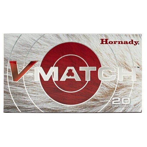 HORNADY V-Match ELD-VT 6MM ARC 80Gr Polymer Tipped Brass Ammunition | 20 Round for sale at KYGUNCO.