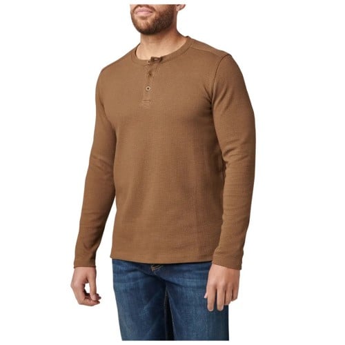 5.11 TACTICAL Jasper Thermal Long Sleeve Shirt | Dark Earth for sale at KYGUNCO.