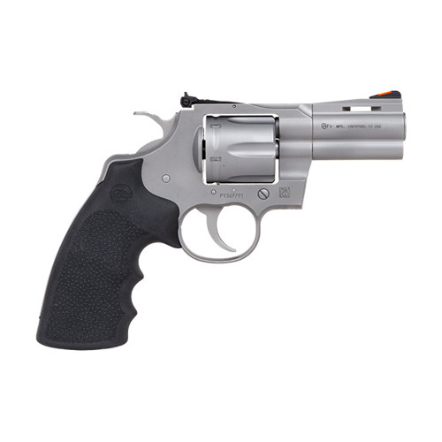 COLT Python 357 Mag 3" 6rd - Bead Blasted Stainless Steel for sale at KYGUNCO.