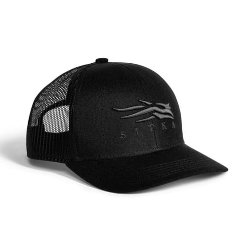 SITKA Icon Lo Pro Trucker Black/Charcoal OSFA for sale at KYGUNCO.