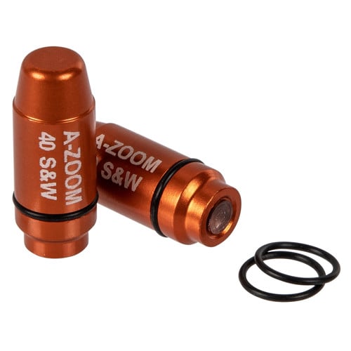 A-ZOOM Strikercaps Snap Caps Orange 2/Pack for sale at KYGUNCO.