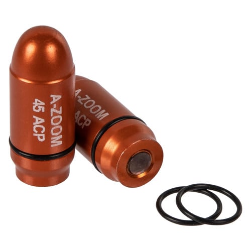 A-ZOOM Strikercaps Snap Caps Orange 2/Pack for sale at KYGUNCO.