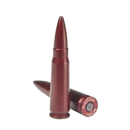 A-ZOOM Snap Caps Red 2/Pack Aluminum for sale at KYGUNCO.