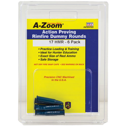 A-ZOOM Snap Caps Blue 6/Pack Aluminum for sale at KYGUNCO.