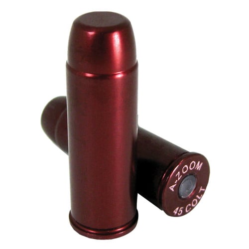 A-ZOOM Snap Caps Red 6/Pack Aluminum for sale at KYGUNCO.