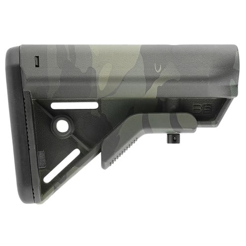 B5 SYSTEMS Bravo Stock MultiCam Black w/QD Mount Mil Spec for sale at KYGUNCO.