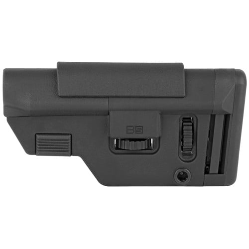 B5 SYSTEMS Collapsible Precision Stock w/ Cheek Riser | Black for sale at KYGUNCO.