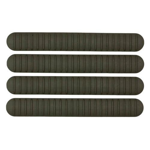 B5 SYSTEMS M-LOCK OD Green Rail Covers | 4 Pack for sale at KYGUNCO.