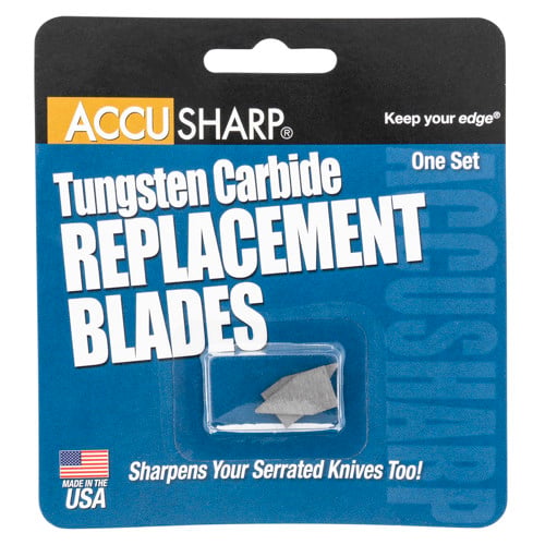 ACCUSHARP Replacement Sharpening Blades TungstenGry 2 Blades for sale at KYGUNCO.