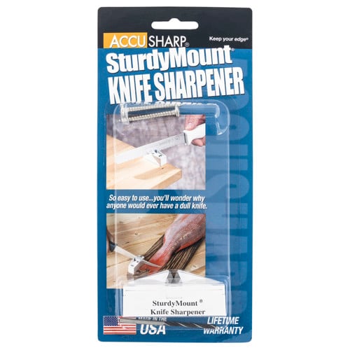 ACCUSHARP Sturdy-Mount Sharpener Diamond Tungsten Gray for sale at KYGUNCO.