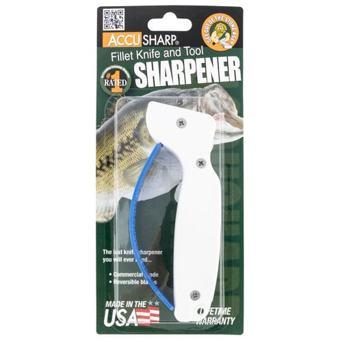 ACCUSHARP Sharpener Fillet Diamond Tungsten Carbide Blue/Wht for sale at KYGUNCO.