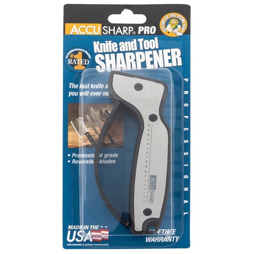 ACCUSHARP Pro Sharpener Fixed Diamond Tungsten Black/Silver for sale at KYGUNCO.