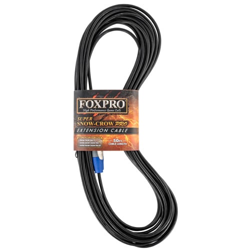 FOXPRO Speaker Extension Cable 50 Black for sale at KYGUNCO.