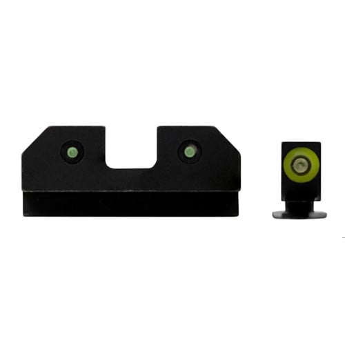 XS SIGHTS R3D Night Sights Green Front Dot Glk 42/43/43X/48 for sale at KYGUNCO.