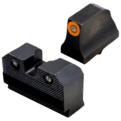 XS SIGHTS R3D Tritium Night Sights Suppressor Height Orange for sale at KYGUNCO.