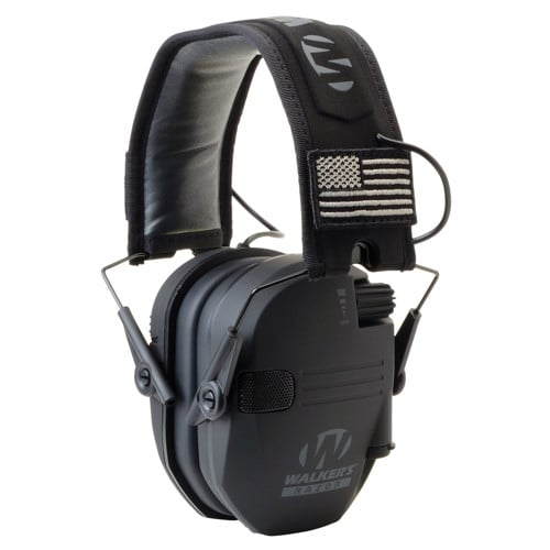 WALKER'S Razor Electronic Earmuff 1pr Incl 2 Morale Patches for sale at KYGUNCO.