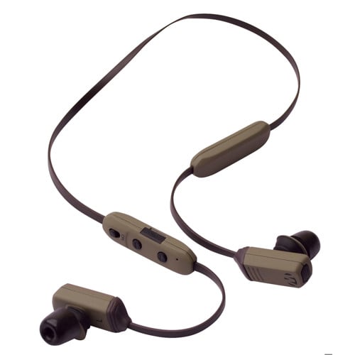 WALKER'S Electronic Ear Plug Flat Dark Earth 1 Pair for sale at KYGUNCO.