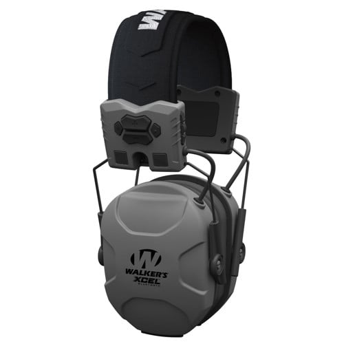 WALKER'S Xcel 500BT Digital Elect Earmuff Gray Bluetooth for sale at KYGUNCO.