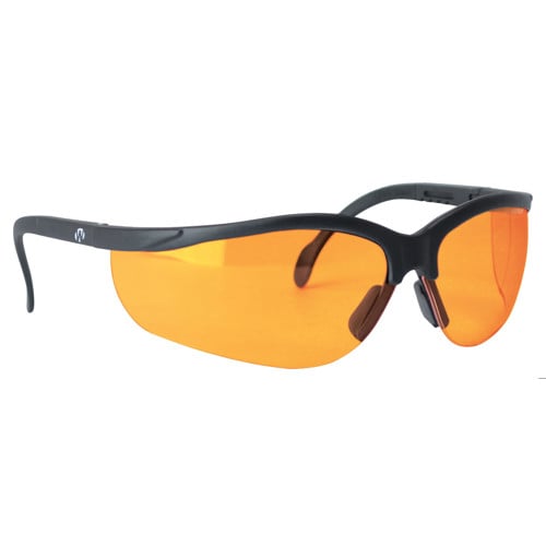 WALKER'S Sport Glasses Adult Amber Lens Black Frame for sale at KYGUNCO.