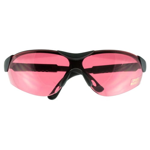 WALKER'S Elite Shooting Glasses 5 Pos Adj Vermillion 1pr for sale at KYGUNCO.