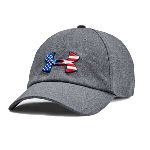 UNDER ARMOUR Men's UA Freedom Blitzing Adjustable Cap - Gray for sale at KYGUNCO.