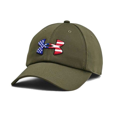 UNDER ARMOUR Men's UA Freedom Blitzing Adjustable Cap - Green for sale at KYGUNCO.