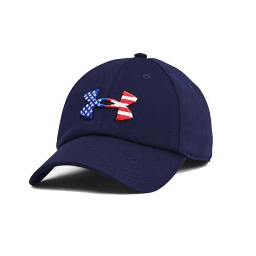 UNDER ARMOUR Men's UA Freedom Blitzing Adjustable Cap - Navy for sale at KYGUNCO.