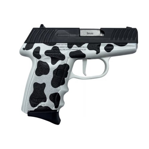 SCCY INDUSTRIES DVG-1 9mm 3.1" 10rd Pistol | Cow Print for sale at KYGUNCO.