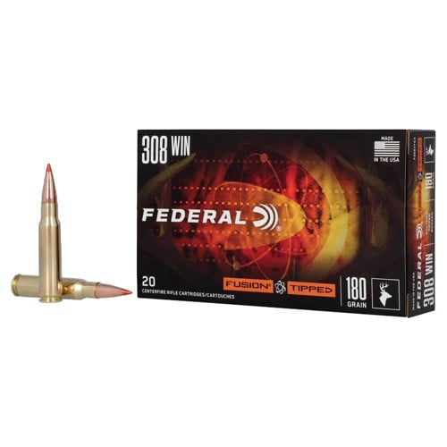 FUSION AMMO 308 Win 180Gr Tipped 20rd for sale at KYGUNCO.