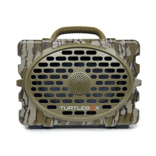 TURTLEBOX AUDIO Gen 2 Speaker 5.0 Bluetooth, 120 dB SPL | Mossy Oak Bottomland for sale at KYGUNCO.