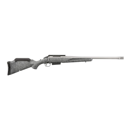 RUGER American 450 Bushmaster 20" 3rd Bolt Rifle w/ Threaded Barrel | Gun Metal Grey