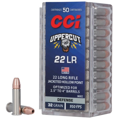 CCI Uppercut 22LR 32Gr JHP 950 FPS 50rd