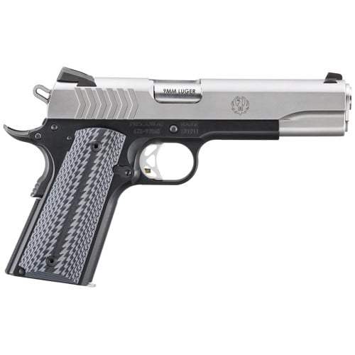 RUGER SR1911 9mm 5" 9rd - Stainless for sale at KYGUNCO.
