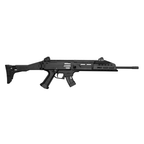CZ Scorpion EVO 3 S1 C22LR 16" 10rd Semi-Auto Rifle w/ Threaded Barrel | Black for sale at KYGUNCO.