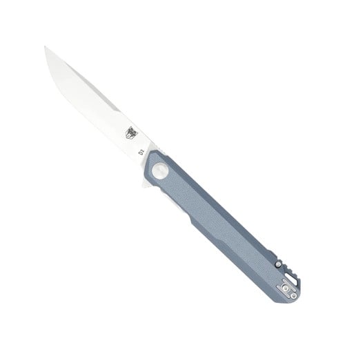 COBRATEC Monarch 3.5" Drop Point Blade | Grey G10 Handle for sale at KYGUNCO.