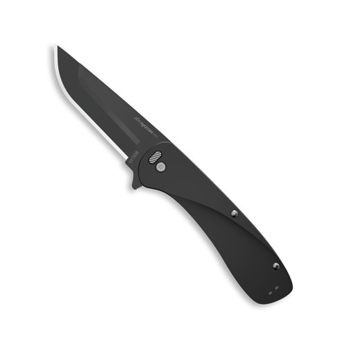 OUTDOOR EDGE VX1 3" Drop Point Blade | Black Handle for sale at KYGUNCO.