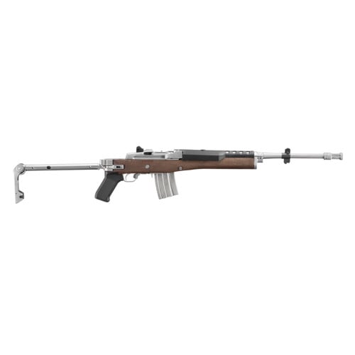 RUGER Mini-14 Tactical 5.56 NATO / 223 Rem 18.5" 20rd Semi-Auto Rifle | Walnut w/ Side Folder