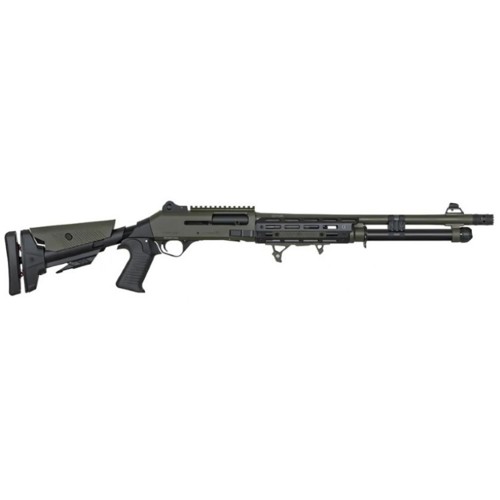 ORTHOS Raider S4 Tactical 12 Gauge 3" 18.5" 6+1 Semi-Auto Shotgun - M-LOK | OD Green for sale at KYGUNCO.