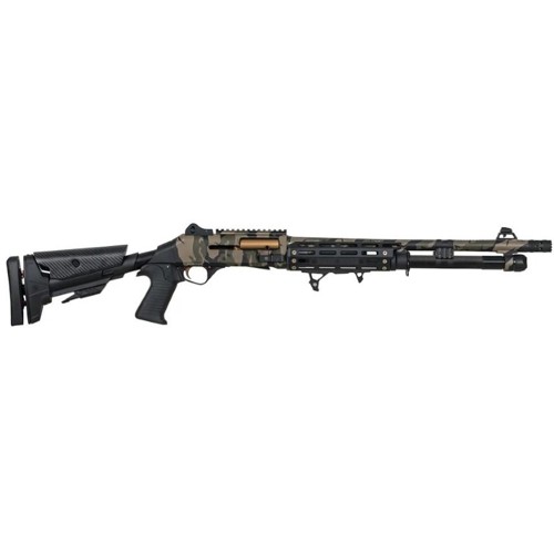 ORTHOS Raider S4 Tactical 12 Gauge 3" 18.5" 6+1 Semi-Auto Shotgun - M-LOK | Camo Elite for sale at KYGUNCO.