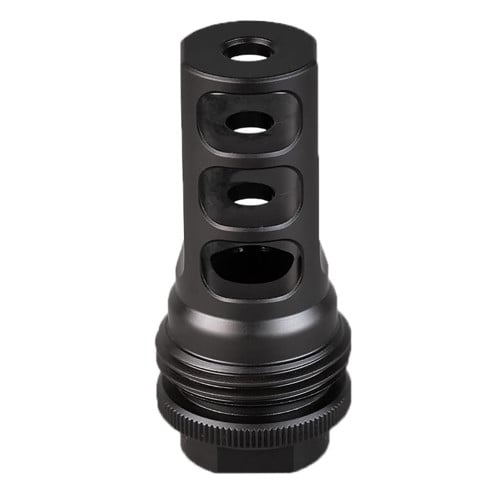 SILENCERCO ASR Muzzle Brake 9/16x24LH .30Cal for sale at KYGUNCO.