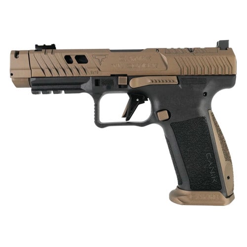 CANIK TTI Combat 9mm 4.6" 18rd - Burnt Bronze for sale at KYGUNCO.