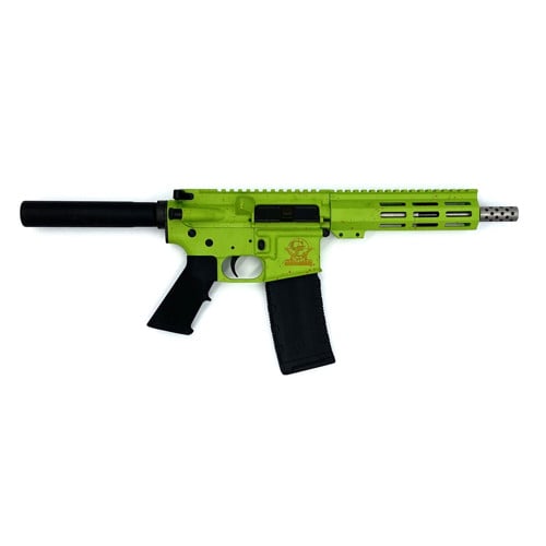 GREAT LAKES FIREARMS AR-15 223 Wylde 7.5" 30rd Pistol w/ No Brace | Zombie Splatter Paint for sale at KYGUNCO.