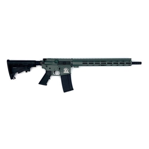 GREAT LAKES FIREARMS AR-15 223 Wylde 16" 30rd Semi-Auto Rifle | Charcoal Green for sale at KYGUNCO.