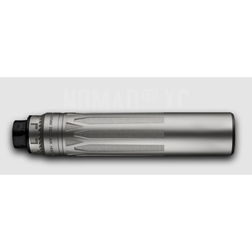 DEAD AIR ARMAMENT Nomad LTi XC Silver 7.62mm Silencer Xeno Adapter for sale at KYGUNCO.