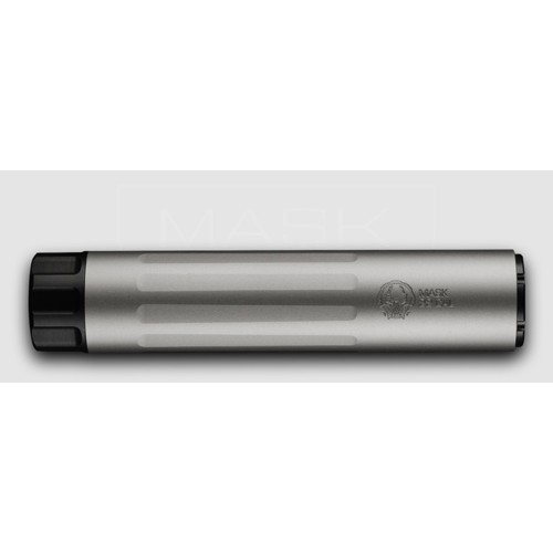 DEAD AIR ARMAMENT Mask HD Silver 22 LR 5.1" Silencer for sale at KYGUNCO.