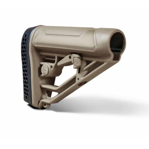 ADAPTIVE TACTIVAL EX Performance Adjustable AR Mil-Spec Stock | FDE for sale at KYGUNCO.